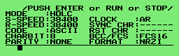 Monitor condition auto setting - Determination display