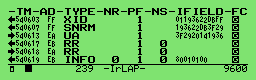 Example IrLAP protocol translation