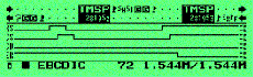 Timing data display