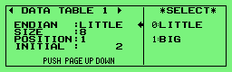 Transmission Table Screen for Simulation (2)